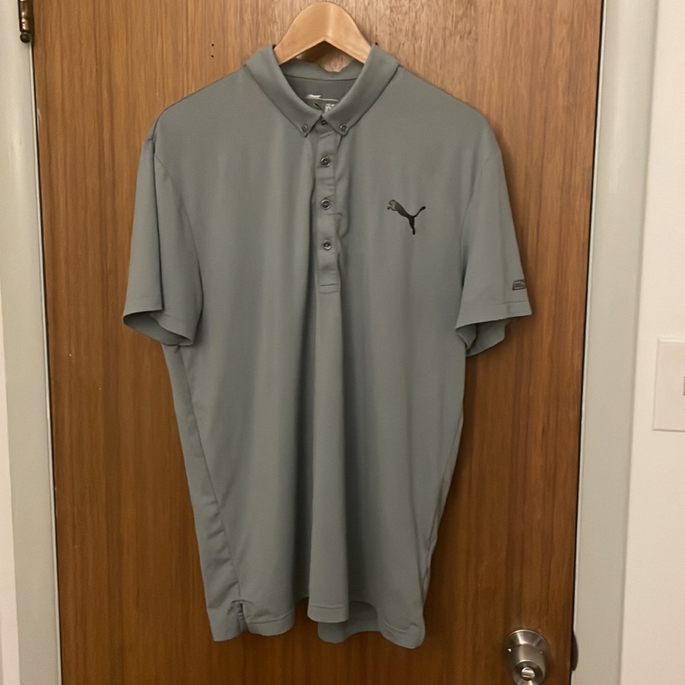 Puma dry cell golf shirt, size large